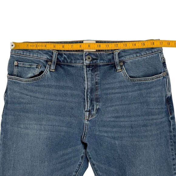 Flint and Tinder Huckberry Everyday Stretch Denim Jeans Slim Medium Blue 34x34 - Picture 8 of 10